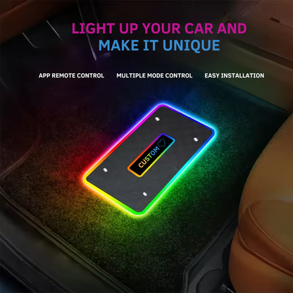 Passenger glow plate